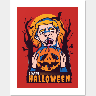 I Hate Halloween Posters and Art